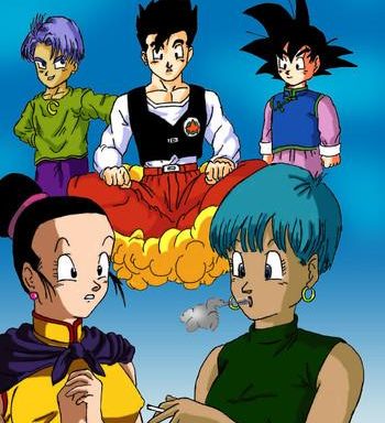 gohan x bulma cover