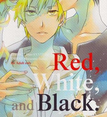 red white and black cover